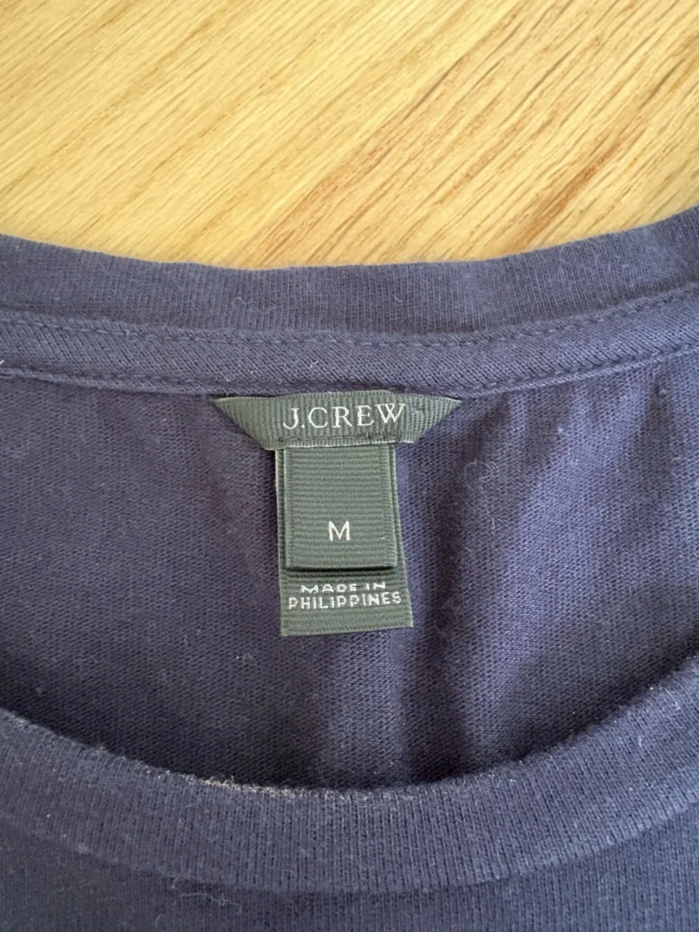 J. Crew Navy Bow Tank